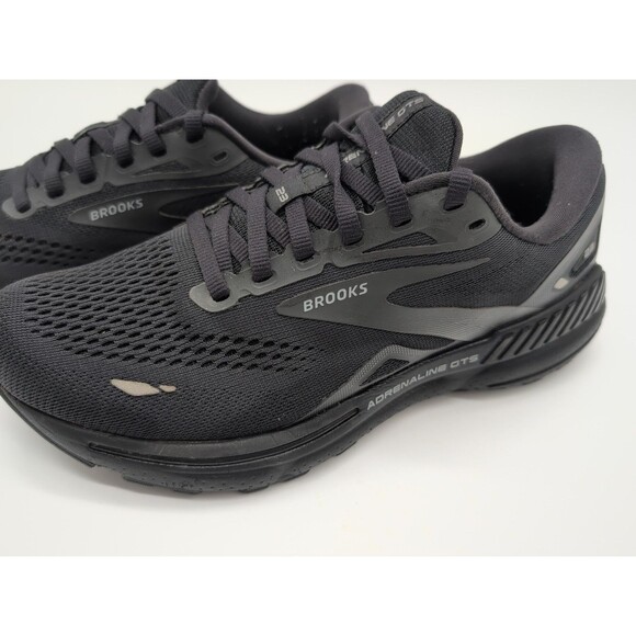 Brooks Adrenaline GTS 23 1203811D020 Black Athletic Running Shoes Sneakers 7.5 D - Picture 2 of 11